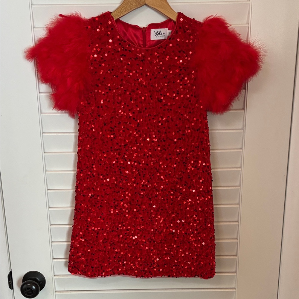 Lola + the Boys Red Party Dress